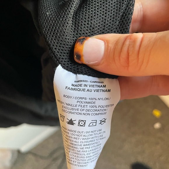 Nike Zip Up Windbreaker Jacket Size XL Activewear Casual Neutral -C - Picture 5 of 5